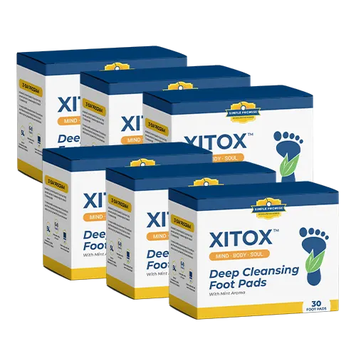 Xitox™ Foot Pads 6 boxes